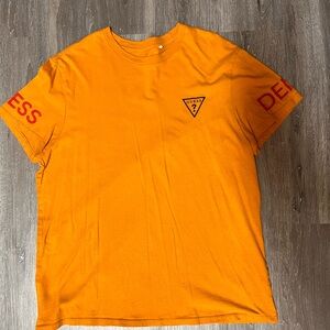 VINTAGE GUESS Orange Men's T-Shirt